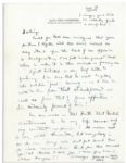 Eisenhower WWII Autograph Letter Signed --Darling: Could you have ever imagined that your picture...would one day stand upon the desk of an office in a headquarters, 500 feet underground?...