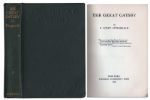 The Great Gatsby -- First Edition, First Printing of F. Scott Fitzgeralds Legendary Novel
