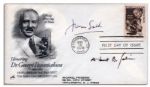 Jonas Salk & Albert Sabin Signed First Day Cover