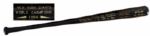 New York Giants 1954 World Champions Bat -- From Larry Jansens Estate