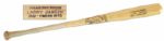 Larry Jansen Custom-Issued Bat for the 1975 Old Timers Game