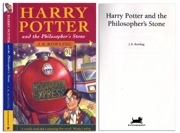 Scarce First Edition, First Printing of J.K. Rowlings Harry Potter and the Philosophers Stone