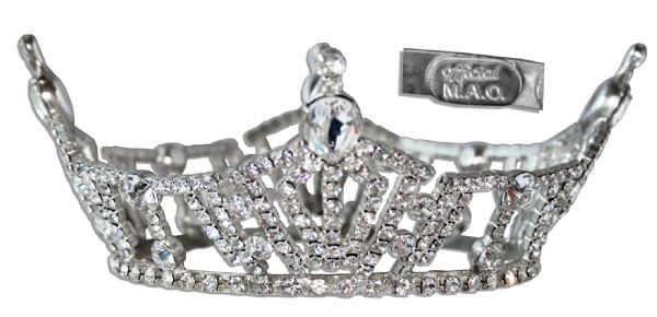 Exquisite Miss America Crown -- Encrusted With Swarovsky Crystals & With Official Miss America Engraving -- Scarce