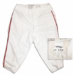 Willie Mays 1966 San Francisco Giants Uniform Home Pants, Game-Worn -- From the Larry Jansen Estate
