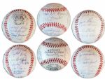 1963 San Francisco Giants Team-Signed Baseball -- With Willie Mays Signature and 23 More -- From Estate of Larry Jansen -- With PSA/DNA COA
