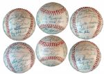 1956 Cincinnati Reds Team-Signed Baseball