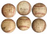 1941 San Francisco Seals Signed Baseball -- From Estate of Larry Jansen