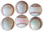1959 San Francisco Giants Team-Signed Baseball -- With Signature of Willie Mays and 14 Others -- From Estate of Larry Jansen