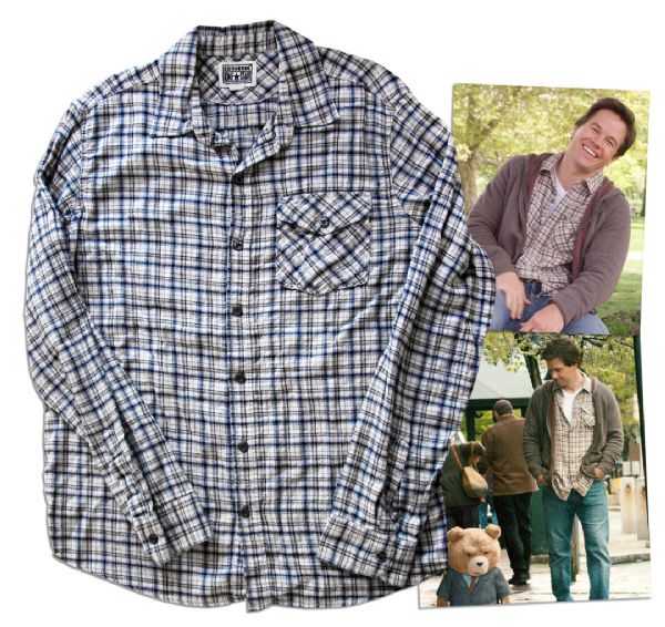 Mark Wahlberg Screen-Worn Wardrobe From His 2012 Comedy Ted -- With COA From Production Company