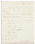 Gettysburg 1863 Civil War Document From 15th Massachusetts Reporting Its Losses  -- ...on the 2nd & 3rd days of July 1863 at Gettysburg Pa...enumerated below were lost in action...