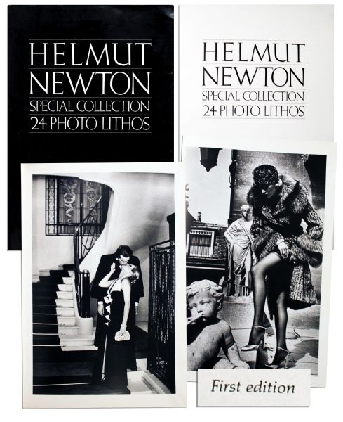 Fashion Photographer Helmut Newton Special Collection 24 Photo Lithos First Edition