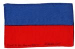 Apollo 15 Flown 6 x 4 Haiti Flag -- Signed & Inscribed Flown to the Moon on Apollo 15 by NASA Astronaut Al Worden -- Near Fine -- Also With COA by Worden