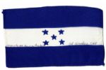 Apollo 15 Flown 6 x 4 Honduras Flag -- Signed & Inscribed Flown to the Moon on Apollo 15 by NASA Astronaut Al Worden -- Near Fine -- Also With COA by Worden