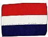 Apollo 15 Flown 6 x 4 Netherlands Flag -- Signed & Inscribed Flown to the Moon on Apollo 15 by NASA Astronaut Al Worden -- Near Fine -- Also With COA by Worden
