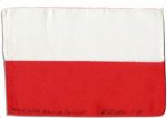 Apollo 15 Flown 6 x 4 Poland Flag -- Signed & Inscribed Flown to the Moon on Apollo 15 by NASA Astronaut Al Worden -- Near Fine -- Also With COA by Worden