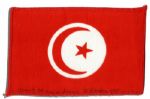 Apollo 15 Flown 6 x 4 Tunisia Flag -- Signed & Inscribed Flown to the Moon on Apollo 15 by NASA Astronaut Al Worden -- Near Fine -- Also With COA by Worden