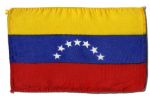 Apollo 15 Flown 6 x 4 Venezuela Flag -- Signed & Inscribed Flown to the Moon on Apollo 15 by NASA Astronaut Al Worden -- Near Fine -- Also With COA by Worden