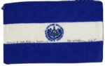 Apollo 15 Flown 6 x 4 El Salvador Flag -- Signed & Inscribed Flown to the Moon on Apollo 15 Al Worden CMP by NASA Astronaut Al Worden -- Near Fine -- Also With COA by Worden