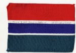 Apollo 15 Flown 6 x 4 Gambia Flag -- Signed & Inscribed Flown to the Moon on Apollo 15 Al Worden CMP by NASA Astronaut Al Worden -- Near Fine -- Also With COA by Worden