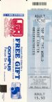 Original World Trade Center 2001 Observatory Ticket -- 2 x 8.5 -- Near Fine