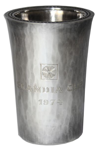 1974 Trophy Awarded to Arthur Ashe at the Height of His Career