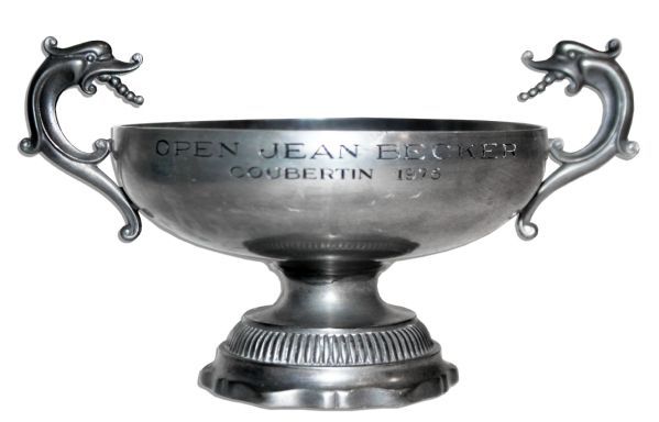 Arthur Ashe's Jean Becker Tennis Trophy From 1975
