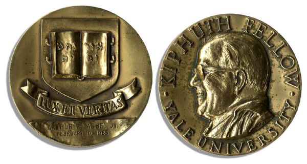 Arthur Ashe 1983 Yale Kiphuth Award