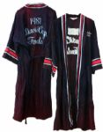 Arthur Ashe 1981 Davis Cup Finals Robe -- From Ashes Year as Captain of the U.S. Davis Cup Team
