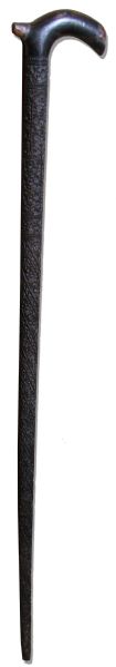 Arthur Ashe Engraved Wooden Walking Cane