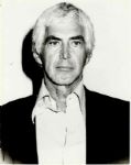 Unpublished Photo of John DeLorean at Spago Restaurant After Acquittal -- 7 x 9 Fine Photo With Photographers Backmark