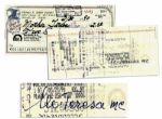 Mother Teresa Endorsed Check -- Donation Check to Her for $2.00 -- 6 x 2.5 -- Very Good