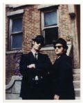 8 x 10 Dan Aykroyd Photo In Blues Brothers Costume Signed Dan Aykroyd Elwood -- Glossy, Near Fine -- With Wehrmann COA