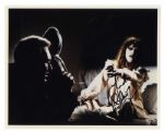 10 x 8 Linda Blair Signed Photo -- Eerie Movie Still with Blair in Full Exorcist Makeup -- Fine Condition -- With Wehrmann COA