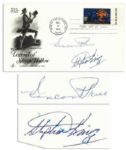 Vincent Price & Stephen King FDC Signed -- Stamp and Cover Feature The Legend of Sleepy Hollow -- Unique Treasure