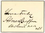 General Adna Chaffee Signature -- Famed Civil War Soldier & U.S. Army Chief of Staff From 1904-1906 -- 3.5 x 2.5 -- Near Fine