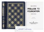 Gorgeous Isaac Asimov Signed Deluxe Edition of Prelude to Foundation -- Near Fine