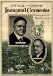 1929 Hoover Inaugural Program -- 37pp. -- 7.75 x 10.75 -- Light Creasing, Otherwise Very Good
