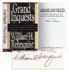 Chief Justice William Rehnquist Signed Edition of Grand Inquests