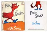 Dr. Seuss Fox in Socks First Edition, First Printing in Dustjacket -- Near Fine