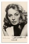 Pink Panther Actress Capucine Photo Signed -- With PSA/DNA COA