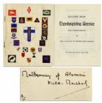 Bernard Montgomery Signed Program for 1945 Thanksgiving Service