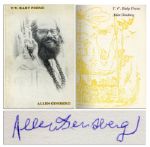 Rare Signed Copy of T.V. Baby Poems by Allen Ginsberg