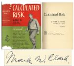General Mark Clark Signed First Edition of Calculated Risk