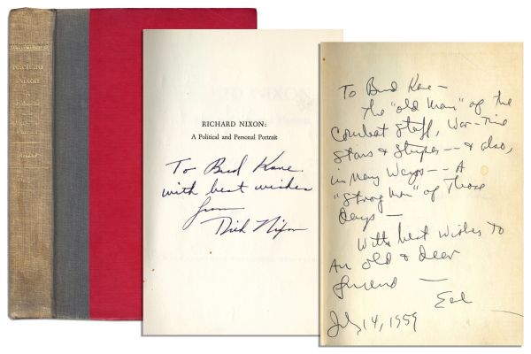 ''Richard Nixon: A Political and Personal Portrait'' First Edition Signed by Nixon
