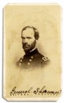 General William Sherman CDV Photo