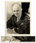 Dwight Eisenhower Signed Photo as Allied Commander