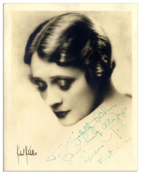 Actress Irene Rich Signed 8'' x 10'' Photo
