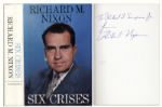 Richard Nixon Signed Copy of His Book Six Crises