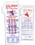 Two Evel Knievel Snake River Canyon Jump Tickets -- I said that I would jump the Snake River when I was damn good & ready, well, now Im ready -- the Notorious Failed Jump in His Career