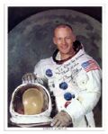 Buzz Aldrin Signed 8 x 10 Photo